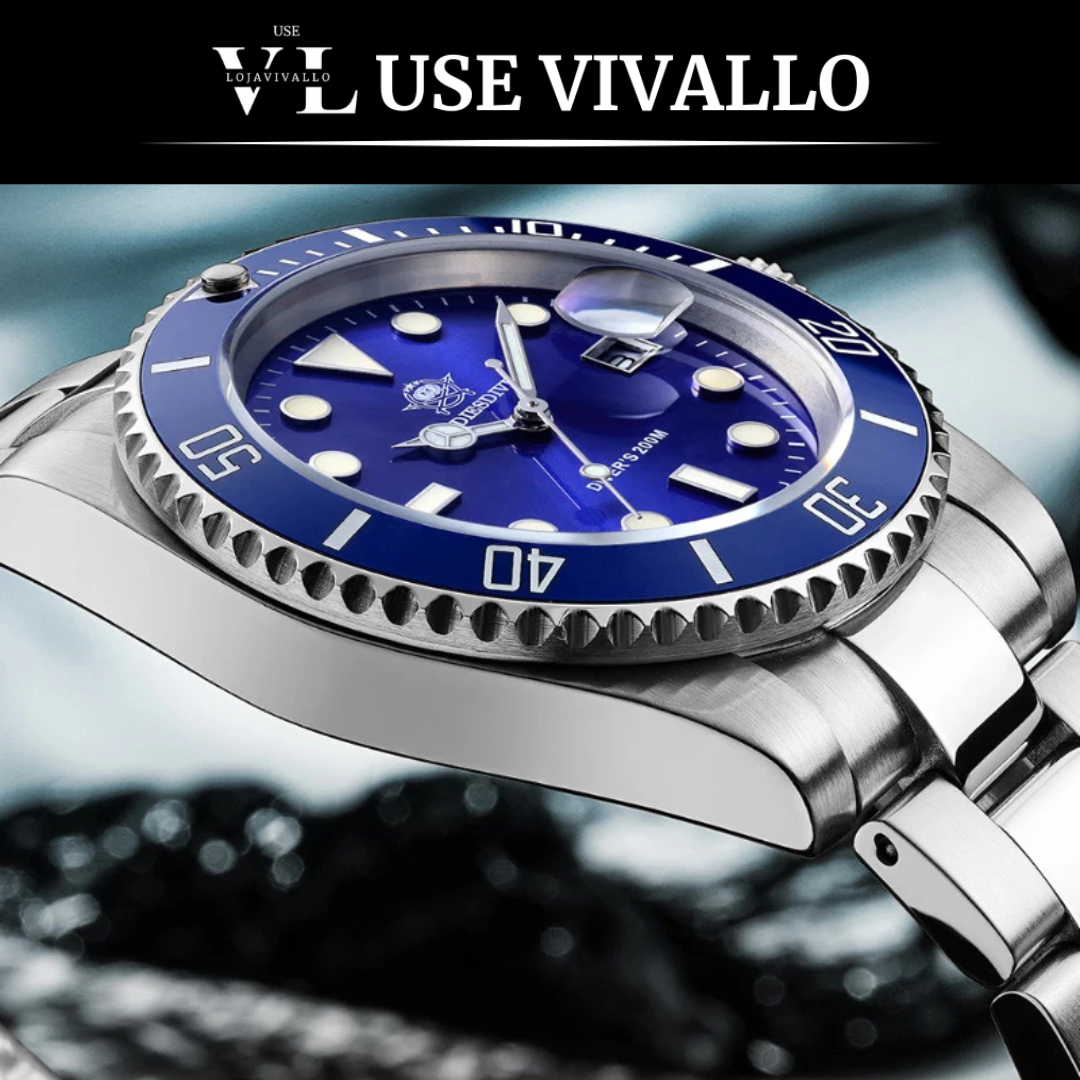 Relógio masculino Europeu Quartzo