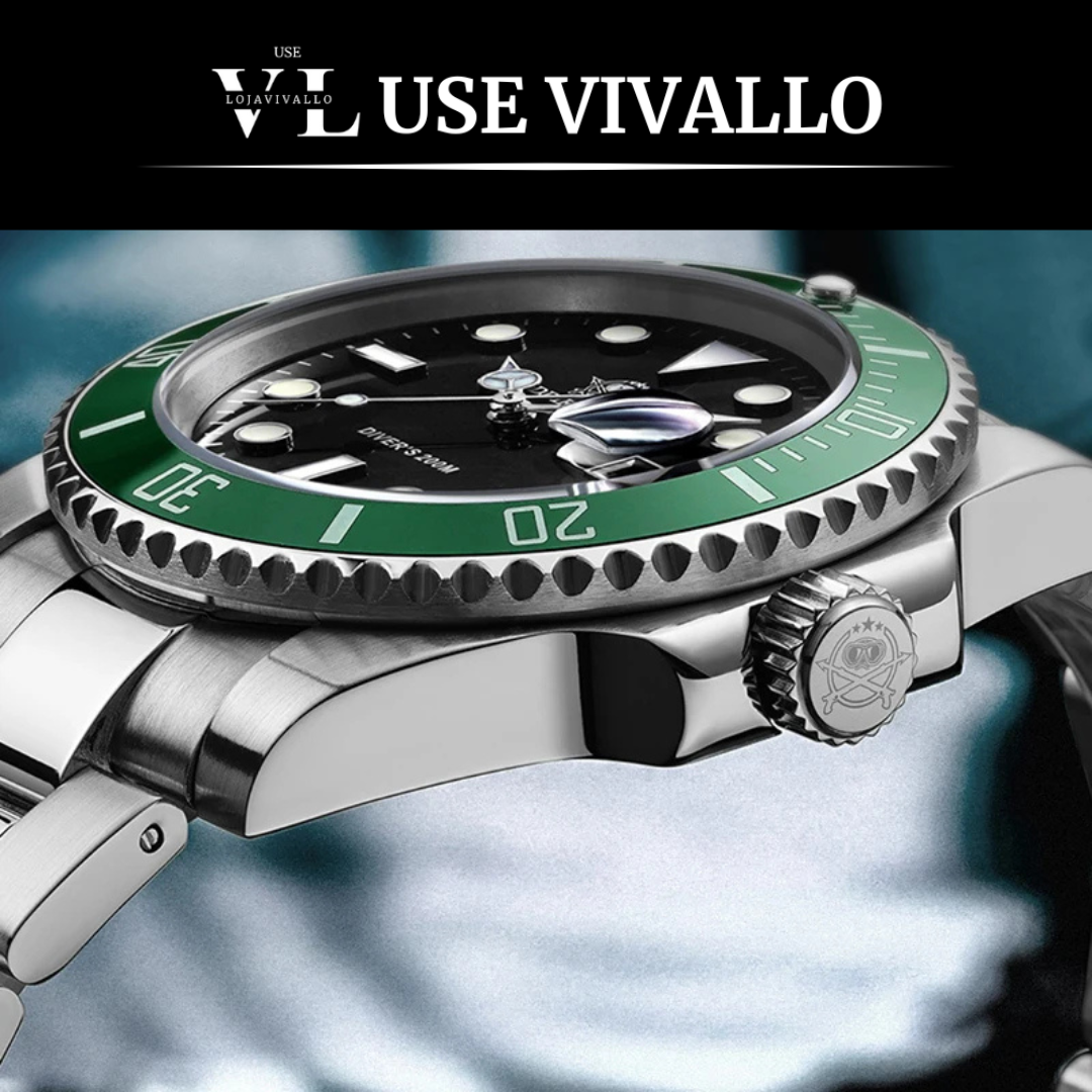 Relógio masculino Europeu Quartzo